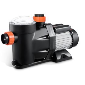 VEVOR Above Ground Pool Pump, 2.5 HP, 148 GPM Max Flow Single Speed Swimming Pool Pump, 220V 3450 RPM 62 ft Max Head Lift with PP Shell Strainer Baske