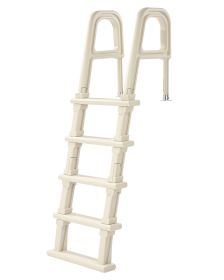 VEVOR Swimming Pool Ladder, 75nclined 5-Step Double Handrails Stair, Non-slip Heavy Duty Steps, Load Capacity 300 lb, for 48-54 In Inground & Above-gr