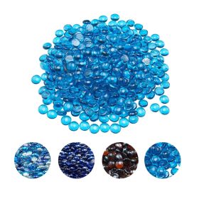 VEVOR Fire Glass, 20 lbs / 9.0 kg High-Temperature Resistant Fireplace Rocks, 3/4-Inch / 19.05 mm Reflective Firepit Glass Beads, High Luster Stone La