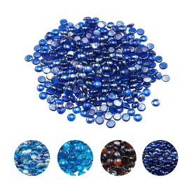 VEVOR Fire Glass, 20LBS / 9KG High-Temperature Resistant Fireplace Rocks, 3/4-Inch / 19.05 mm Reflective & Smokeless Firepit Glass Beads, High Luster