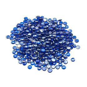 VEVOR Fire Glass, 10LBS/4.5KG High-Temperature Resistant Fireplace Rocks, 3/4-Inch / 19.05 mm Reflective & Smokeless Firepit Glass Beads, High Luster