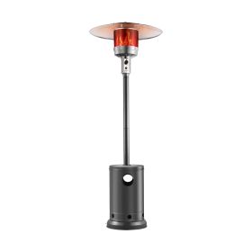 VEVOR Patio Heater for Outdoor Use, 50000BTU Propane Heater Tall Hammered With Round Table Design, Metal Burner and Wheels, Outdoor Patio Flame Heater