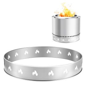 VEVOR Fire Pit Stand for Solo Stove Bonfire,27 Inch Smokeless Fire Pit Ring,Stainless Steel Fireplace Stove Ranger Support Frame Accessory, Portable O