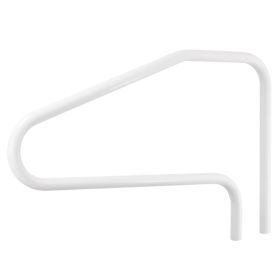 VEVOR Pool Rail, 48 x 32 inch Pool Handrail, 220 lbs Load Capacity Heavy Duty Stainless Steel Swimming Handrail, Seamless Welding, Recessed or Base Mo