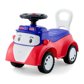VEVOR Ride On Toddler Push Car, Push Car for Toddler 19 to 36 Months, Kids Ride On Toy with Music & Under-seat Storage, 55 lbs Load Capacity, Foot-to-