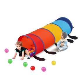 VEVOR Kids Play Tunnel Tent for Toddlers, Colorful Pop Up Caterpillar Crawl Tunnel Toy for Baby or Pet, Collapsible Gift for Boy and Girl Play Tunnel