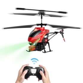 VEVOR RC Helicopter, 2.4GHz Flying Remote Control Helicopter with Shooting Mode, 3.5 Channel RC Airplane for Kid, Altitude Hold, One-Key Takeoff/Landi