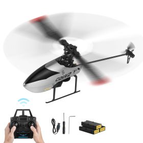 VEVOR RC Helicopter, 2.4GHz Single Propeller Remote Control Helicopter with Gyro, 4-Channel RC Airplane for Beginner, 39 Min Flight Time, One-Key Take