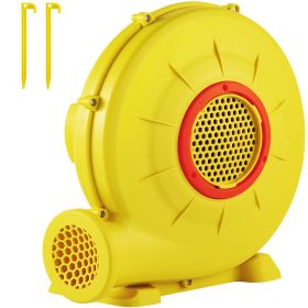 VEVOR Air Blower, 450W 0.6HP Inflatable Blower, Portable and Powerful Bounce House Blower, 1750Pa Commercial Air Blower Pump Fan, Used for Inflatable