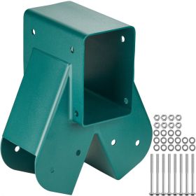 VEVOR A-Frame Middle Swing Set Brackets, Heavy Duty Carbon Steel Swing Set Hardware with Mounting Hardware, DIY Swing Set Bracket Swing Set Kit for 4x