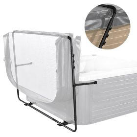 VEVOR Hot Tub Cover Lift, Spa Cover Lift, Height 31.5" - 41.3" Width 53" - 92.5" Adjustable, Installed at the Bottom on One Side, Suitable for Various