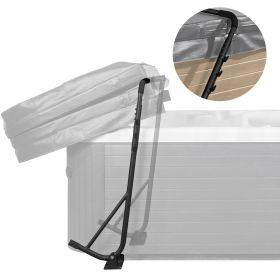 VEVOR Hot Tub Cover Lift, Spa Cover Lift, Height 31.5" - 41.3" Width 57" - 92.5" Adjustable, Installed Underneath on Both Sides, Suitable for Various