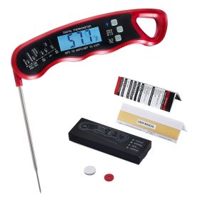 VEVOR Digital Grill Thermometer, 1 High-precision thermometer for Grill and Cooking, -58~572 Measuring Range, IP65 Waterproof 3s measure, 180oldable