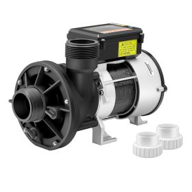 VEVOR SPA Pump, 1.5 HP, 110V Hot Tub Bathtub Circulation Pump with 1.5-Inch Port, 107.5 GPM Max Flow Rate, 54.13 ft/16.5 m Max Head Lift, 110-120V 60H