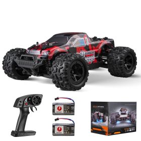 VEVOR Remote Control Car, 1:18 Scale RC Car for Kids, All Terrain 4WD Off-Road Monster Truck with 45heelie & 2 Batteries, 36 km/h High Speed Hobby Ra