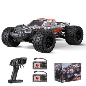 VEVOR Remote Control Car, 1:14 Scale RC Car for Kids, All Terrain 4WD Off-Road Monster Truck with 45heelie & 2 Batteries, 38 km/h High Speed Hobby Ra
