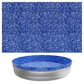 VEVOR 10ft Pool Liner, Round Overlap Swimming Pool Liner for 27.5 in Wall Height, Heavy Gauge Vinyl, Easy Install with Leak-Proof Patches, Designed fo
