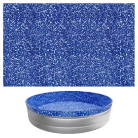 VEVOR 8ft Pool Liner, Round Overlap Swimming Pool Liner for 27.5 in Wall Height, Heavy Gauge Vinyl, Easy Install with Leak-Proof Patches, Designed for