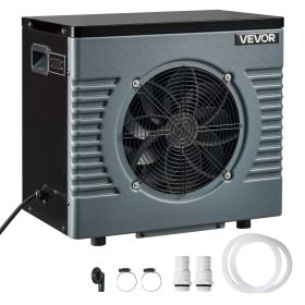 VEVOR 14710 BTU Pool Heat Pump, Electric Pool Heater for Above Ground Up to 3962 Gallons, Max COP 5.13, Heating & Cooling Dual Mode, Low Noise Smart I