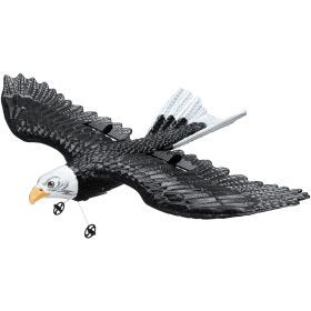 VEVOR RC Plane, 2.4GHZ 2 Channel Remote Control Airplane with 6-Axis Gyro Stabilizer, Ready to Fly Eagle Aircraft Plane Toy with 2 Batteries, Easy to