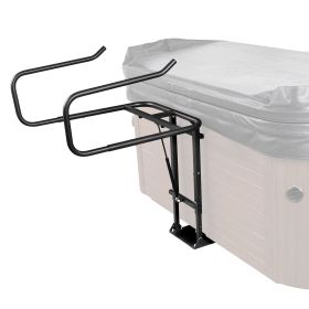 VEVOR Hot Tub Cover Lift, Spa Cover Lift, Hydraulic, Height 33.1" - 41.3" Width 53.1" - 92.5" Adjustable, Installed Underneath on one Sides, Suitable